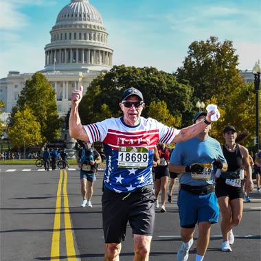 marine corps marathon runner