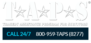 TAPS Logo Call 24/7 18009598277