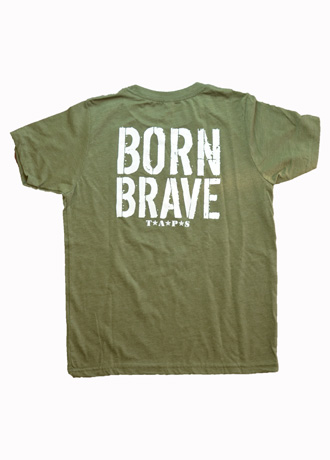 Born Brave Tee