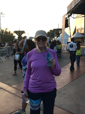 One 5K down'