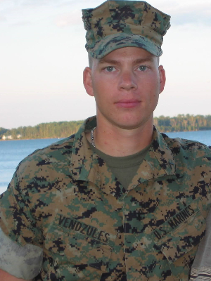 My brother, Cpl. Adam Vendzules USMC